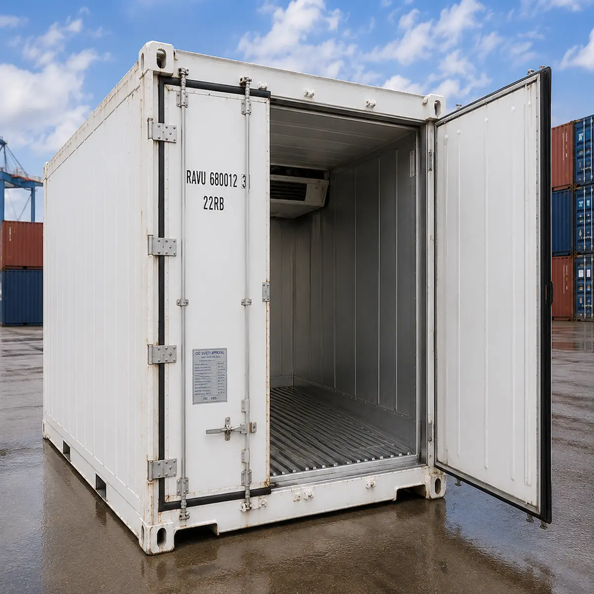 10ft Used Reefer Container – Cargo Worthy – PTI Tested