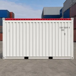20ft Hardtop Open Top Container – One-Trip (New) – Ivory