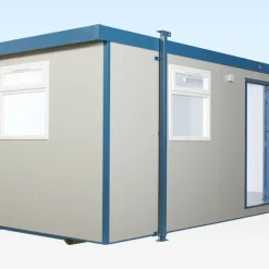 20ft x 10ft Jackleg Office Cabin – New – Goosewing Grey