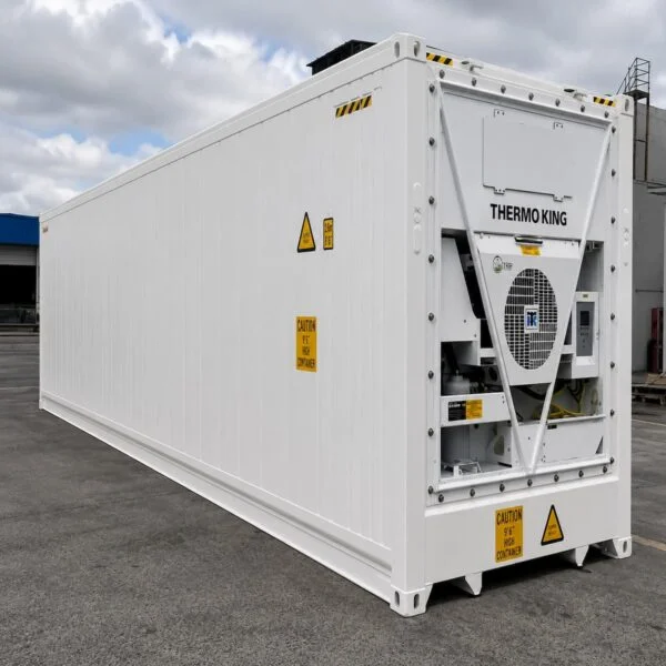 40ft High Cube One-Trip Reefer Container — Thermo King Magnum Plus (Ref 2906)