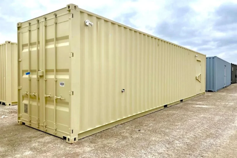 40ft Sportsman’s Storage Container – Multi-Door Access – Secure Gear Storage