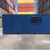 Blue Shipping Container Office