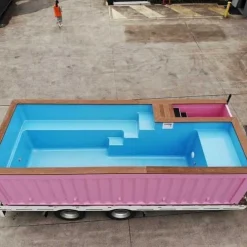 Pink 20ft Container Pool